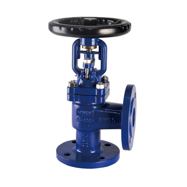 ANGLE TYPE BELLOWS SEALED GLOBE VALVE