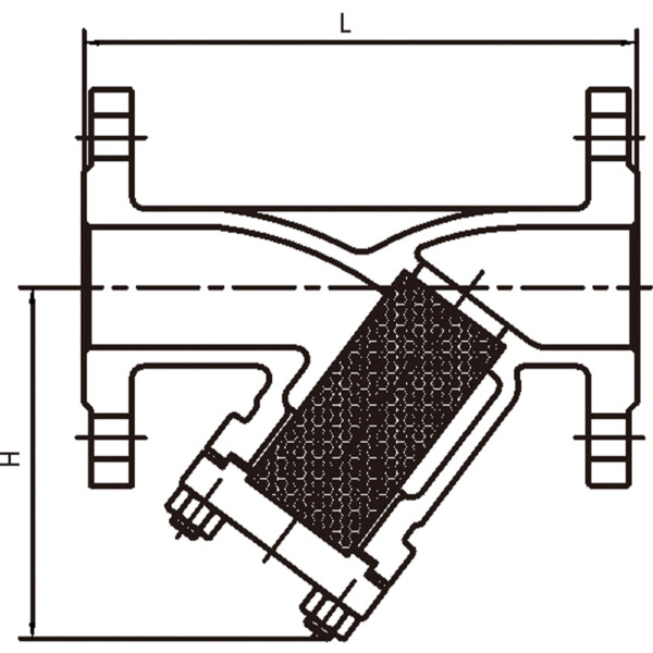 DIN STANDARD Y STRAINER Data Dimension